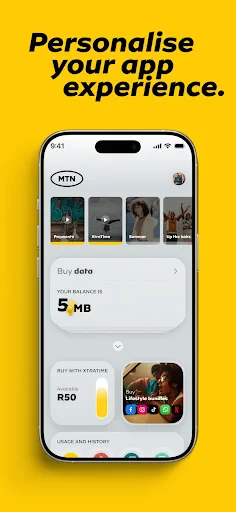 MTN App ZA screenshot