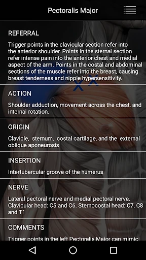 Muscle Trigger Point Anatomy screenshot