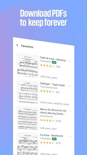 MuseScore: sheet music screenshot