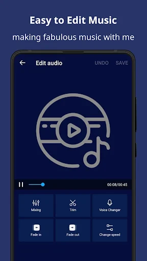 Music Audio Editor, MP3 Cutter screenshot
