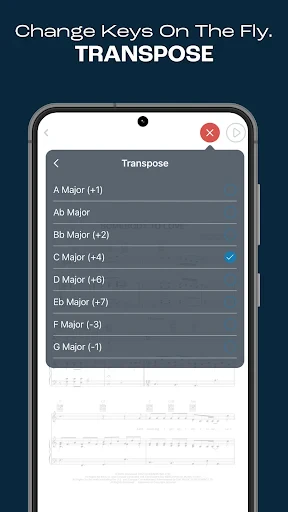 Musicnotes Sheet Music Player screenshot