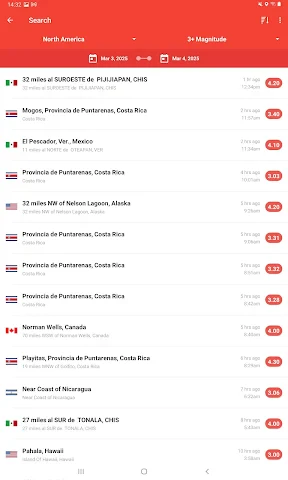 My Earthquake Alerts Pro screenshot