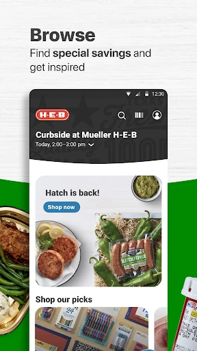 My H-E-B screenshot