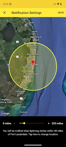 My Lightning Tracker & Alerts screenshot