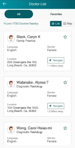 My Molina screenshot