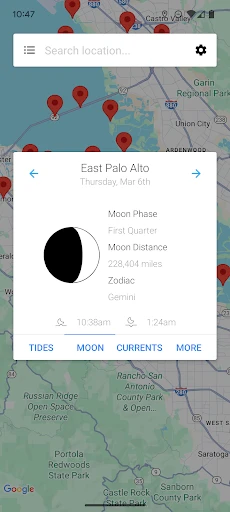 My Tide Times - Tables & Chart screenshot
