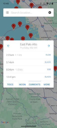My Tide Times - Tables & Chart screenshot