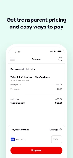 My Total Wireless: Account App screenshot