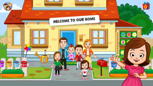 My Town Home: Family Playhouse screenshot