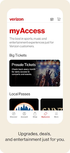 My Verizon screenshot