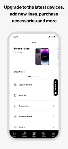 My Verizon For Business screenshot