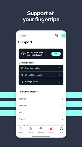 MyFrontier screenshot