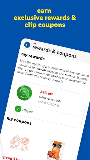 myLidl screenshot