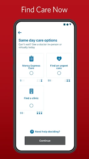 MyMercy+ screenshot