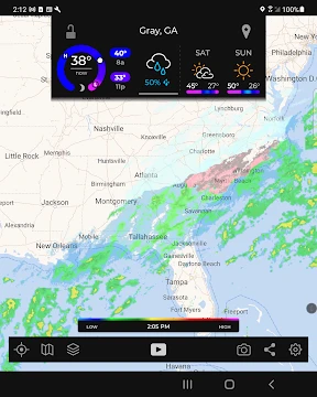 MyRadar Weather Radar Pro screenshot