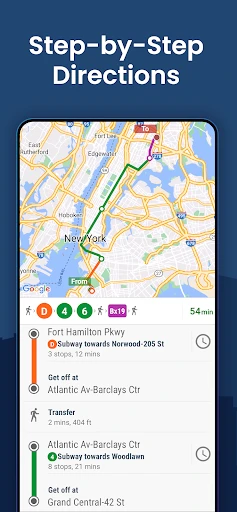 MyTransit NYC Subway & Bus MTA screenshot