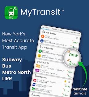 MyTransit NYC Subway & Bus MTA screenshot