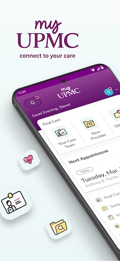 MyUPMC screenshot