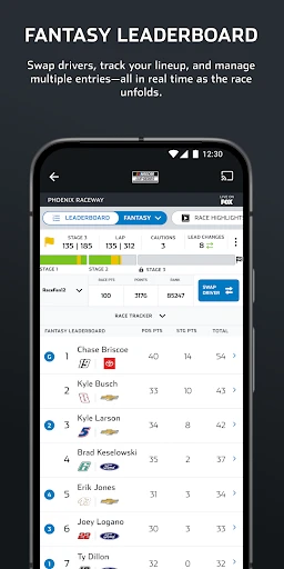 NASCAR MOBILE screenshot