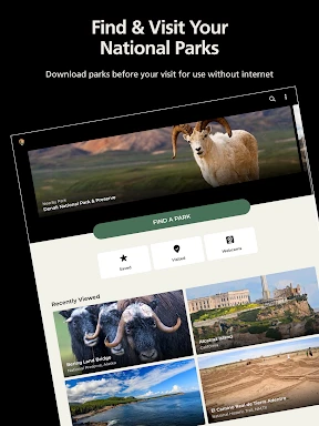 National Park Service screenshot