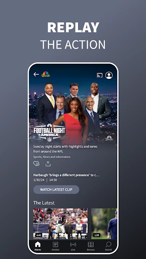 NBC Sports screenshot