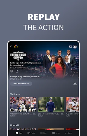 NBC Sports screenshot