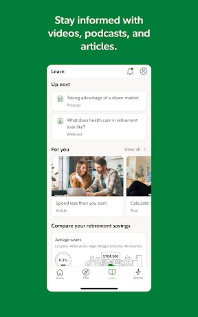 NetBenefits - Fidelity at Work screenshot