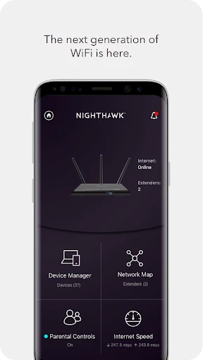 NETGEAR Nighthawk WiFi Router screenshot
