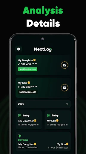 NextLog screenshot