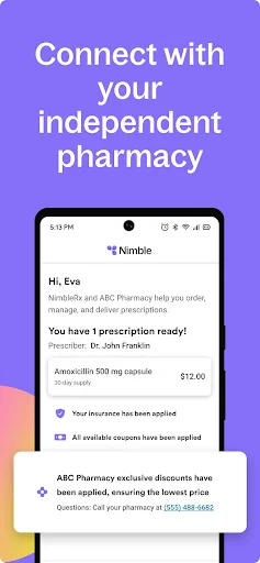 Nimble Rx screenshot