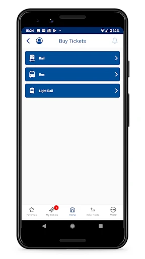 NJ TRANSIT Mobile App screenshot