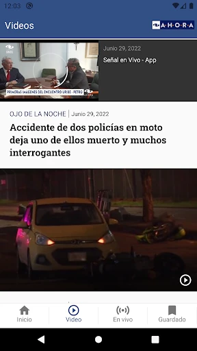 Noticias Caracol screenshot