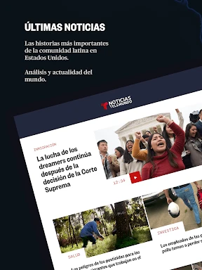 Noticias Telemundo screenshot