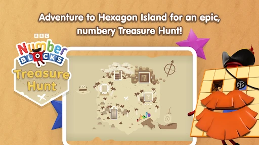 Numberblocks Treasure Hunt screenshot