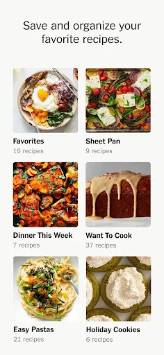 NYT Cooking: Recipes & Tips screenshot