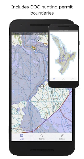 NZ Topo50 Offline - North screenshot