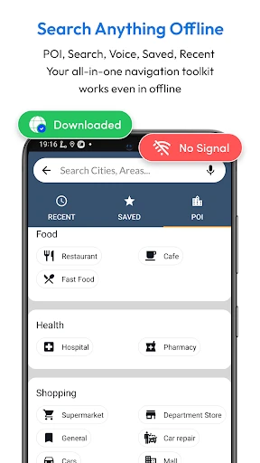 Offline Map Navigation screenshot