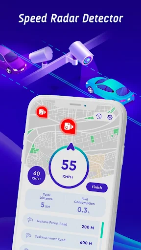 Offline Maps, GPS, Speedometer screenshot