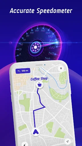 Offline Maps, GPS, Speedometer screenshot