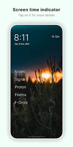 Olauncher. Minimal AF Launcher screenshot