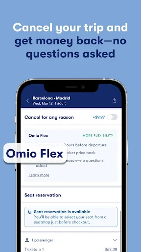 Omio: Book Train, Bus, Flights screenshot