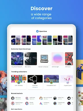 OpenSea: NFT marketplace screenshot