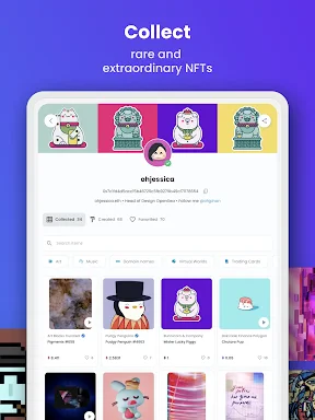 OpenSea: NFT marketplace screenshot