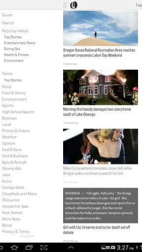 OregonLive.com screenshot
