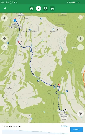 Organic Maps: Hike Bike Drive screenshot