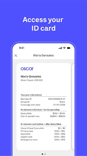 Oscar Health screenshot