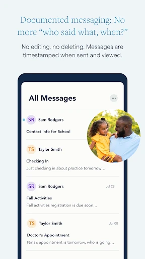 OurFamilyWizard Co-Parent App screenshot