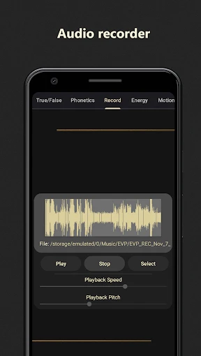 Ovibox - Spirit Box & ITC Tool screenshot