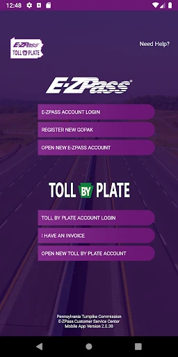 PA Toll Pay screenshot