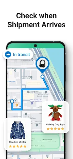 Package Tracker - pkge Mobile screenshot